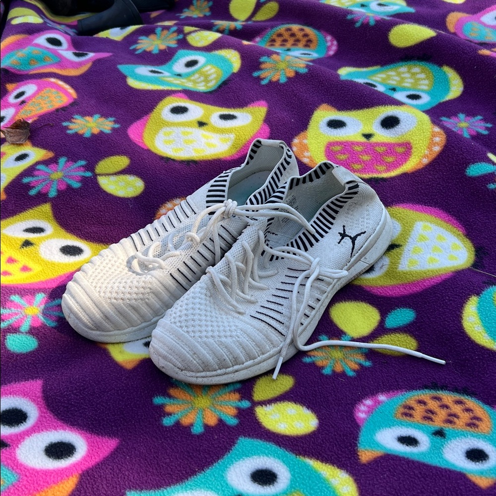 Puma White and Black Women's Shoes